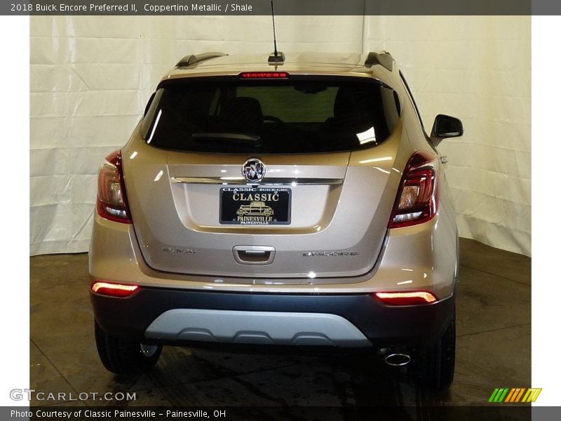 Coppertino Metallic / Shale 2018 Buick Encore Preferred II