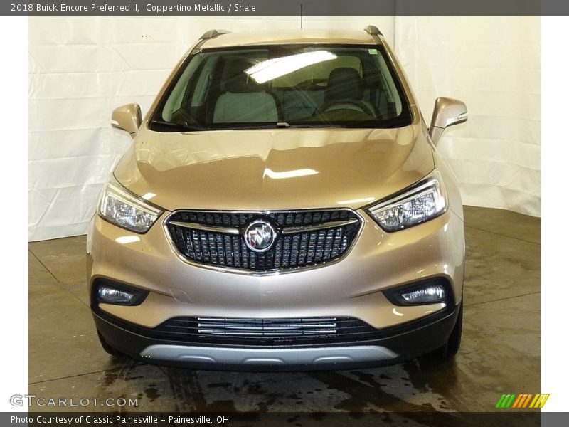 Coppertino Metallic / Shale 2018 Buick Encore Preferred II