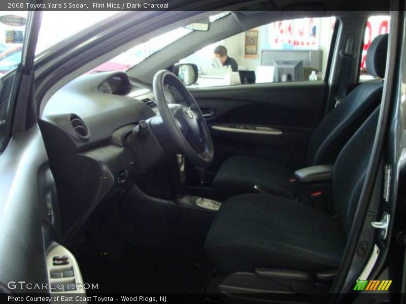 Flint Mica / Dark Charcoal 2008 Toyota Yaris S Sedan