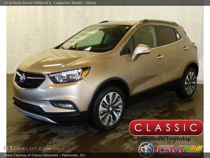 Coppertino Metallic / Ebony 2018 Buick Encore Preferred II