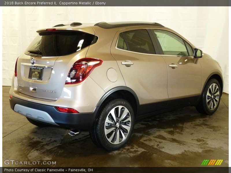 Coppertino Metallic / Ebony 2018 Buick Encore Preferred II