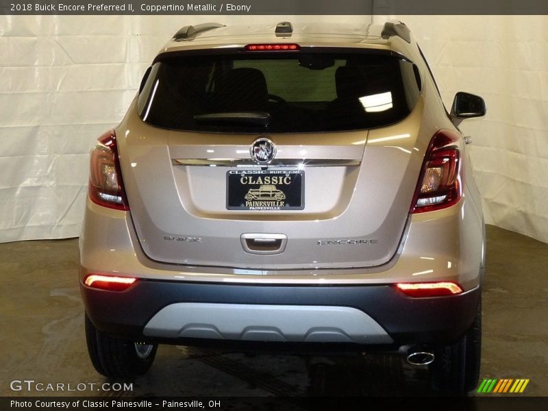 Coppertino Metallic / Ebony 2018 Buick Encore Preferred II