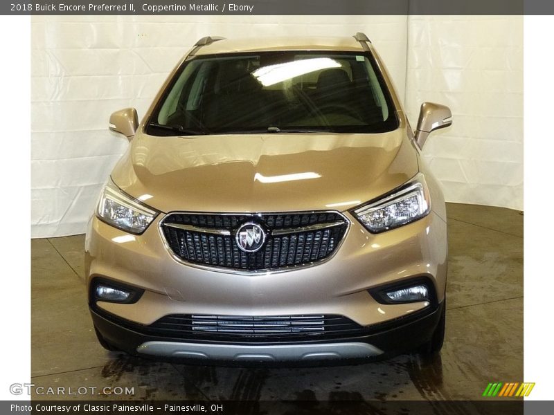 Coppertino Metallic / Ebony 2018 Buick Encore Preferred II