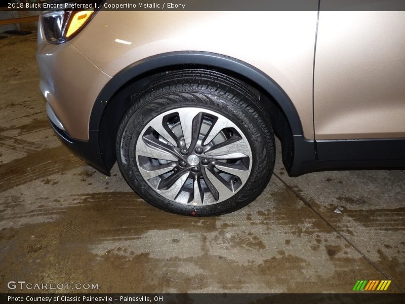 Coppertino Metallic / Ebony 2018 Buick Encore Preferred II