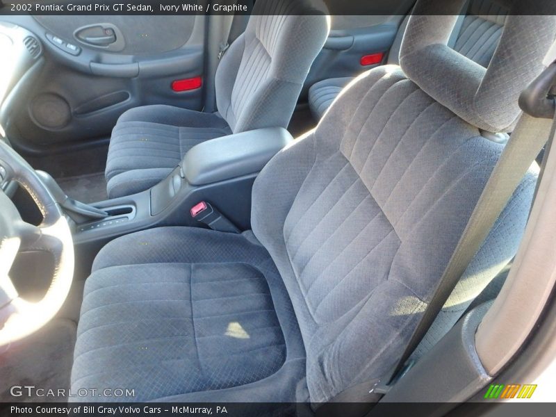 Ivory White / Graphite 2002 Pontiac Grand Prix GT Sedan