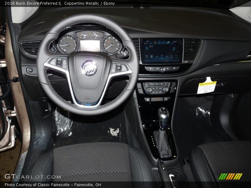 Coppertino Metallic / Ebony 2018 Buick Encore Preferred II