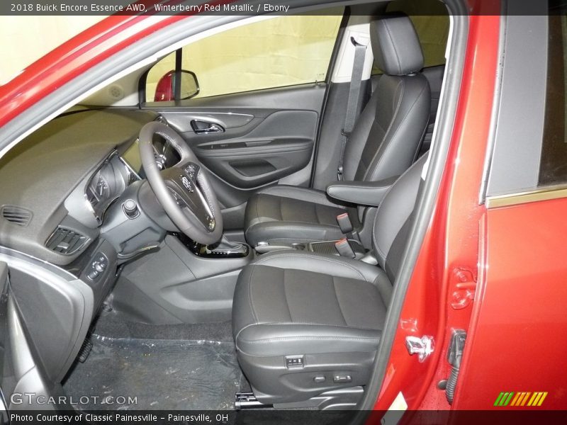 Winterberry Red Metallic / Ebony 2018 Buick Encore Essence AWD