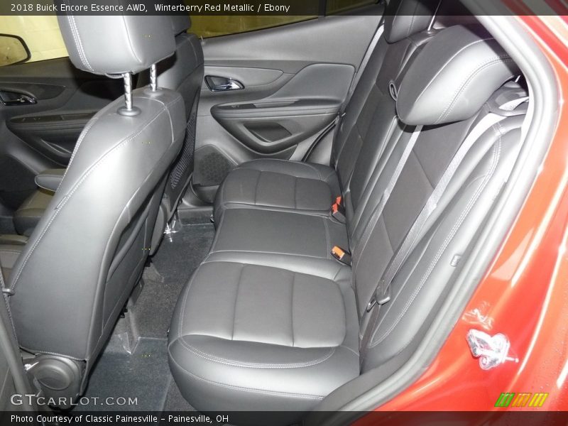 Winterberry Red Metallic / Ebony 2018 Buick Encore Essence AWD