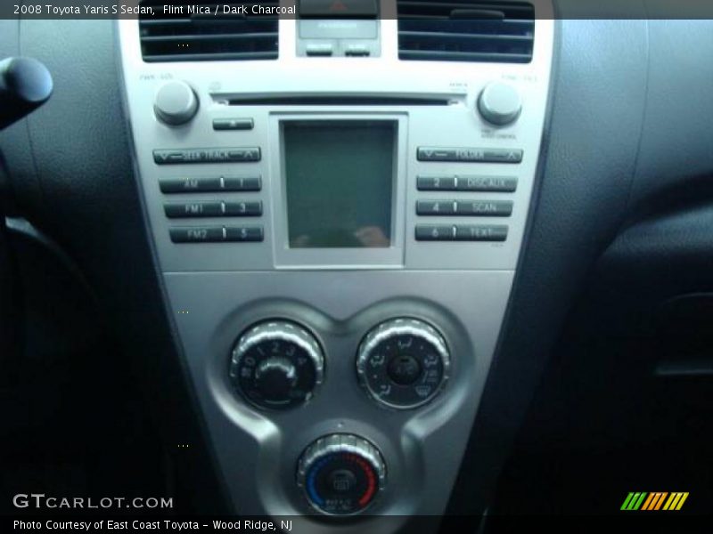 Flint Mica / Dark Charcoal 2008 Toyota Yaris S Sedan