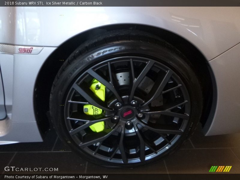 Ice Silver Metallic / Carbon Black 2018 Subaru WRX STI