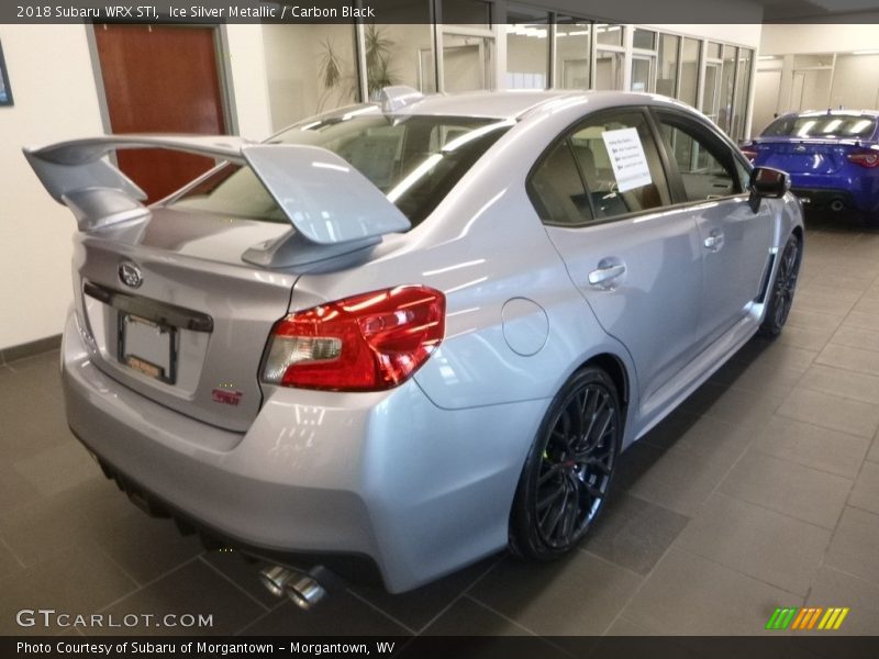 Ice Silver Metallic / Carbon Black 2018 Subaru WRX STI