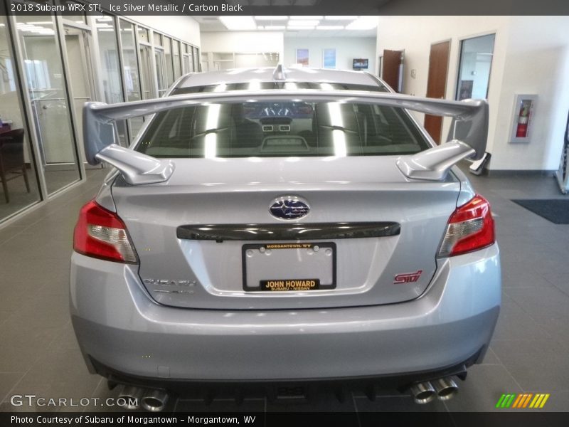 Ice Silver Metallic / Carbon Black 2018 Subaru WRX STI