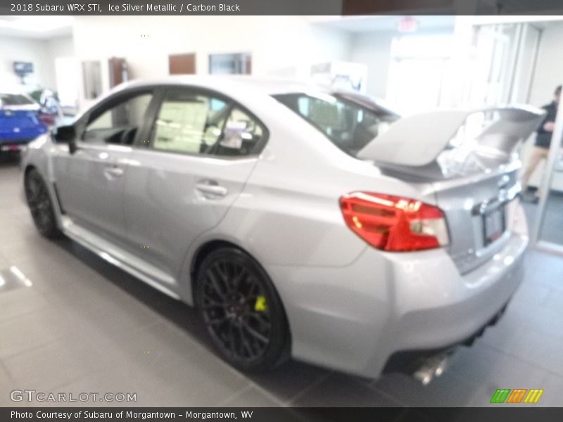 Ice Silver Metallic / Carbon Black 2018 Subaru WRX STI