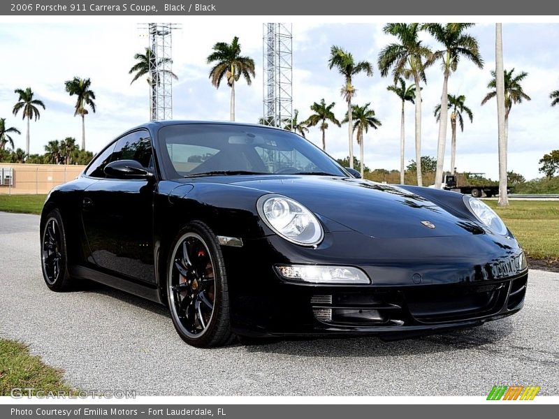 Black / Black 2006 Porsche 911 Carrera S Coupe