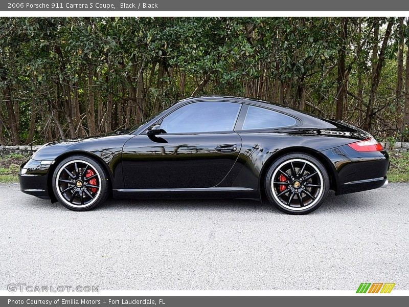 Black / Black 2006 Porsche 911 Carrera S Coupe