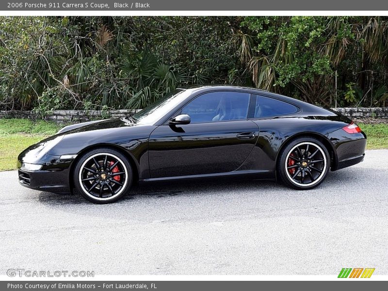 Black / Black 2006 Porsche 911 Carrera S Coupe