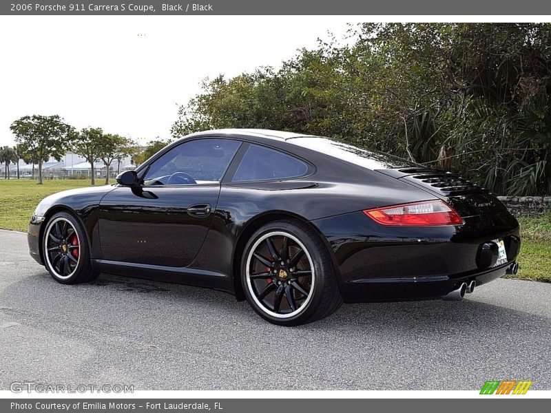 Black / Black 2006 Porsche 911 Carrera S Coupe