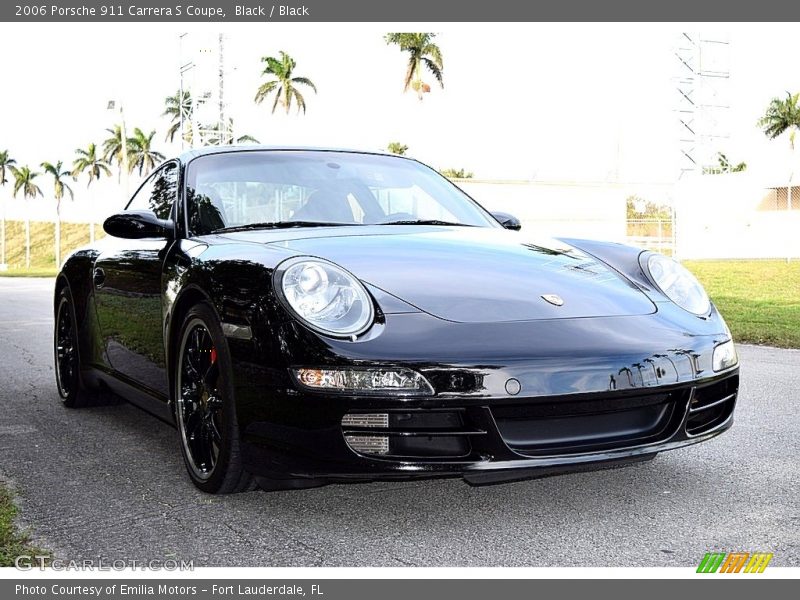 Black / Black 2006 Porsche 911 Carrera S Coupe