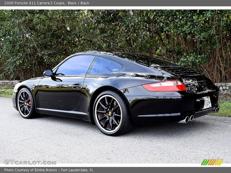 Black / Black 2006 Porsche 911 Carrera S Coupe