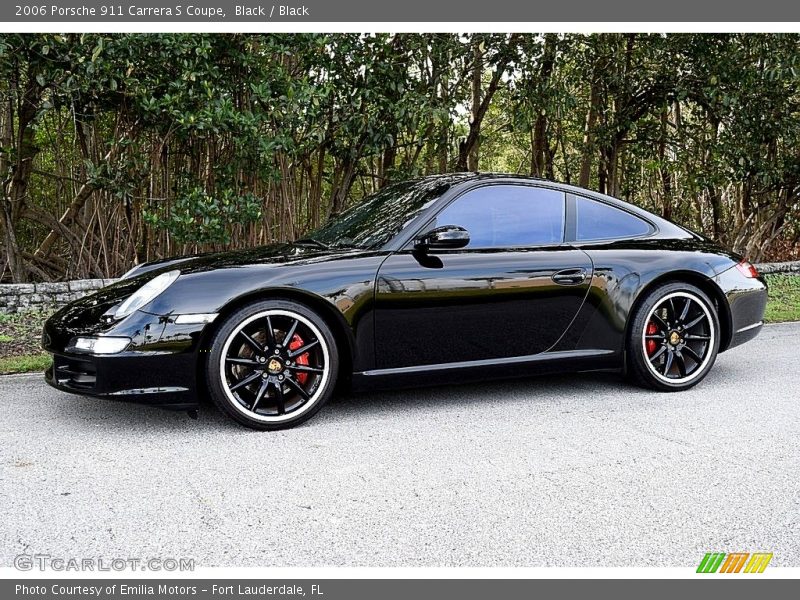 Black / Black 2006 Porsche 911 Carrera S Coupe