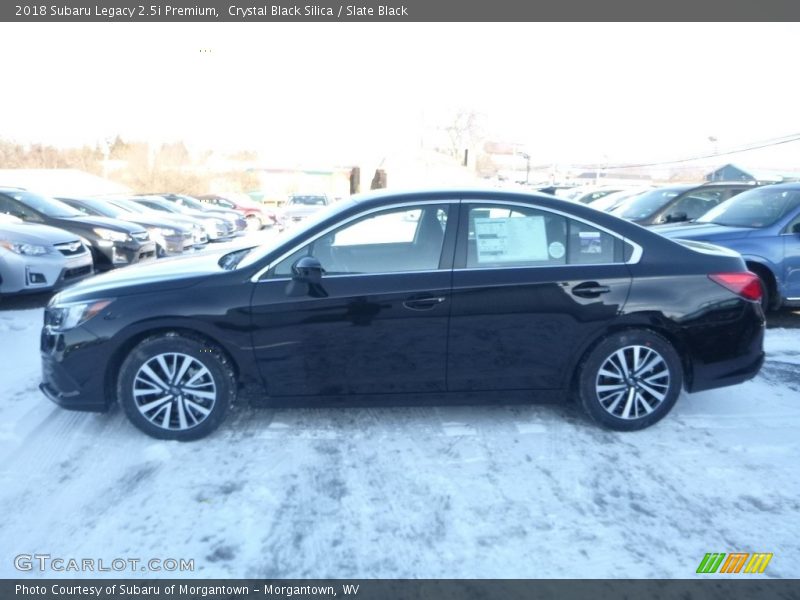 Crystal Black Silica / Slate Black 2018 Subaru Legacy 2.5i Premium