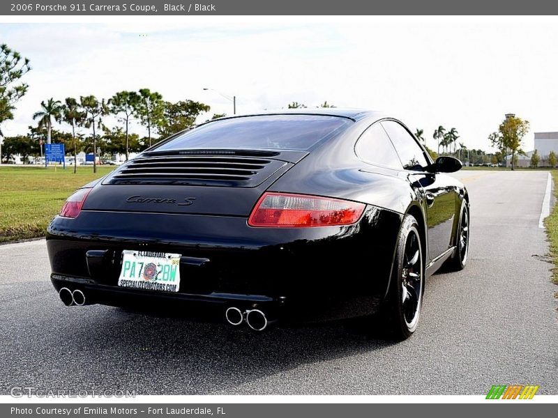 Black / Black 2006 Porsche 911 Carrera S Coupe
