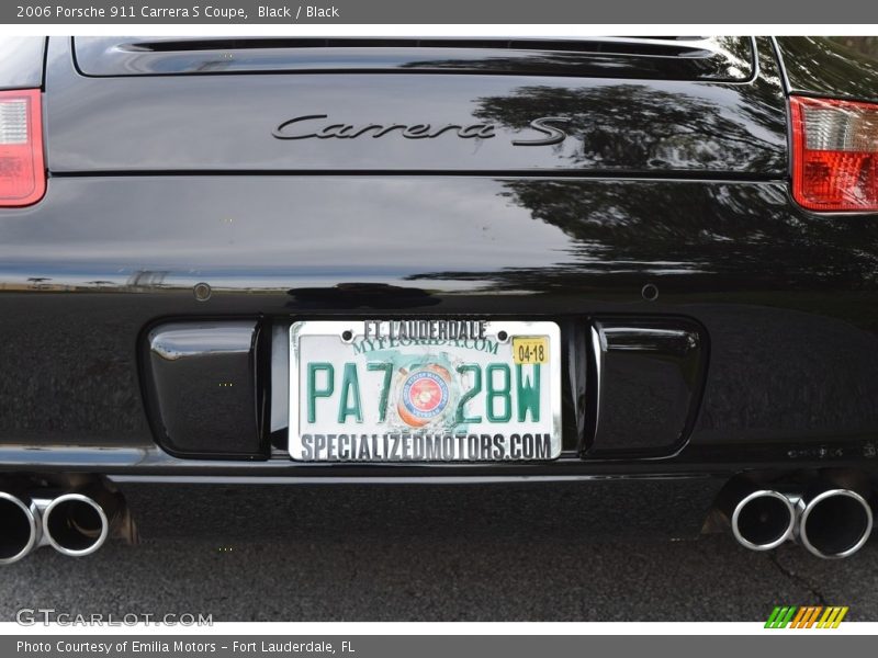 Black / Black 2006 Porsche 911 Carrera S Coupe