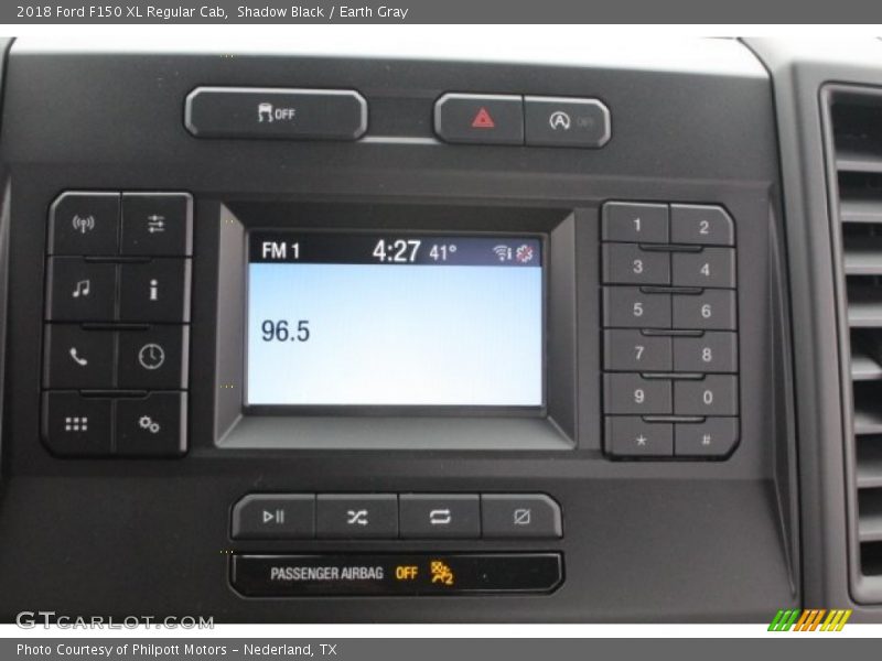 Controls of 2018 F150 XL Regular Cab