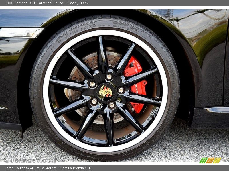 Black / Black 2006 Porsche 911 Carrera S Coupe