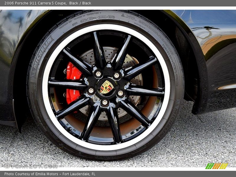 Black / Black 2006 Porsche 911 Carrera S Coupe