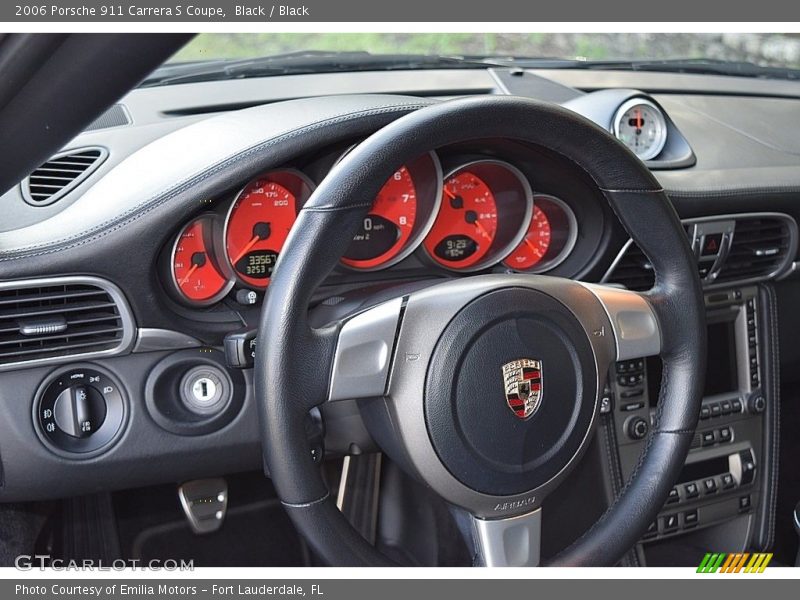 Black / Black 2006 Porsche 911 Carrera S Coupe
