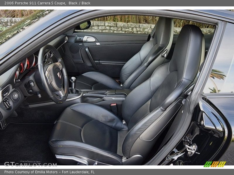 Black / Black 2006 Porsche 911 Carrera S Coupe