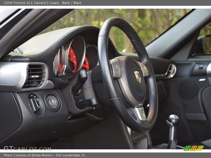 Black / Black 2006 Porsche 911 Carrera S Coupe