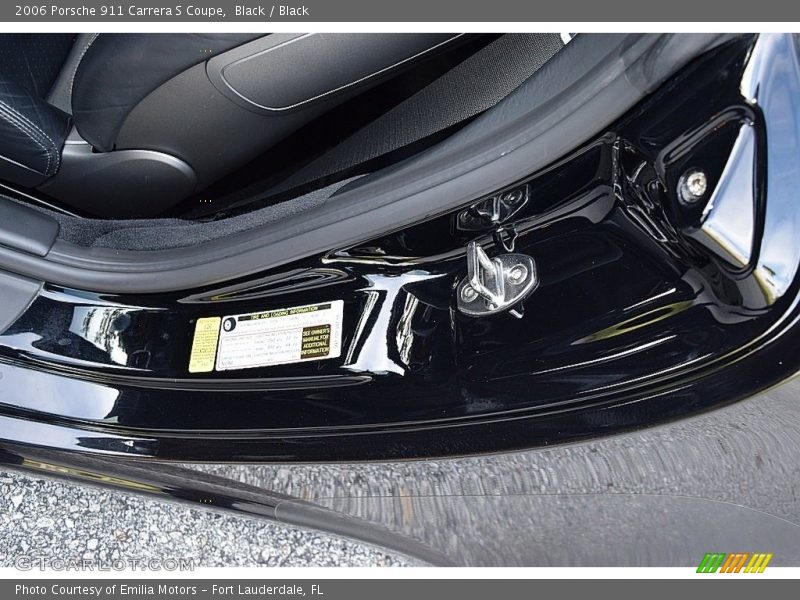 Black / Black 2006 Porsche 911 Carrera S Coupe