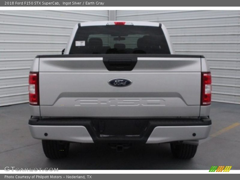 Ingot Silver / Earth Gray 2018 Ford F150 STX SuperCab