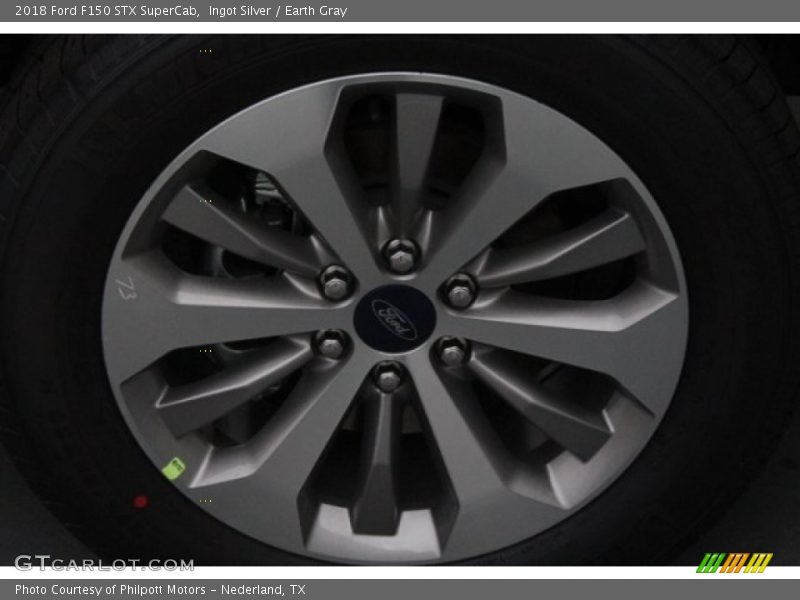 Ingot Silver / Earth Gray 2018 Ford F150 STX SuperCab