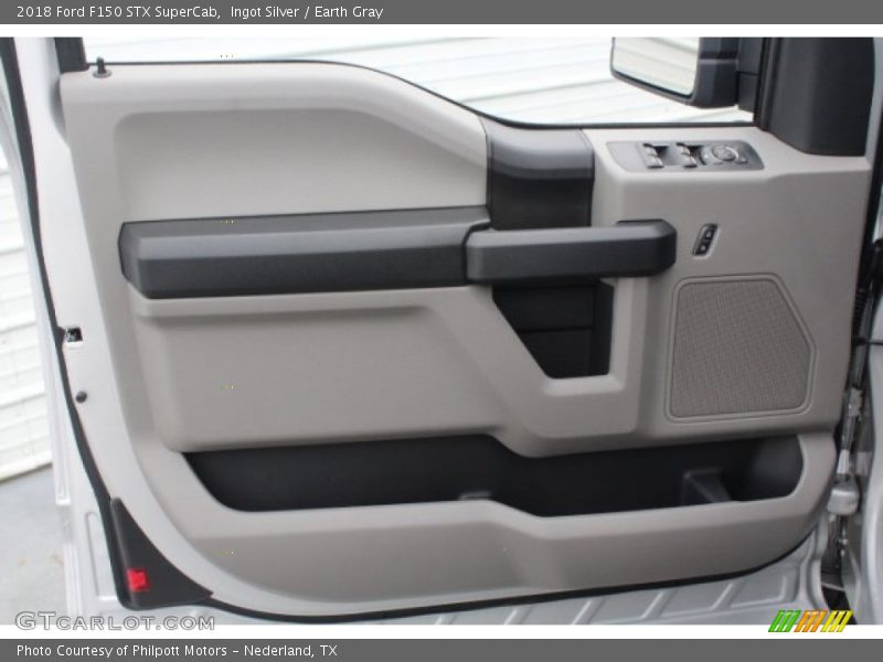 Ingot Silver / Earth Gray 2018 Ford F150 STX SuperCab
