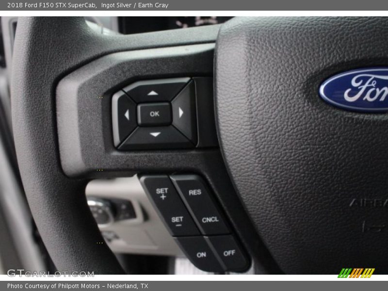 Ingot Silver / Earth Gray 2018 Ford F150 STX SuperCab