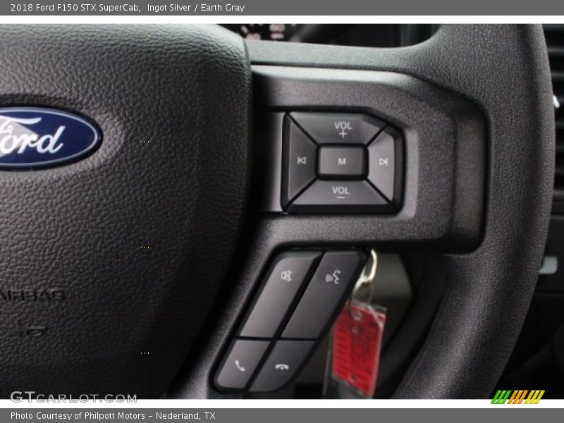 Ingot Silver / Earth Gray 2018 Ford F150 STX SuperCab