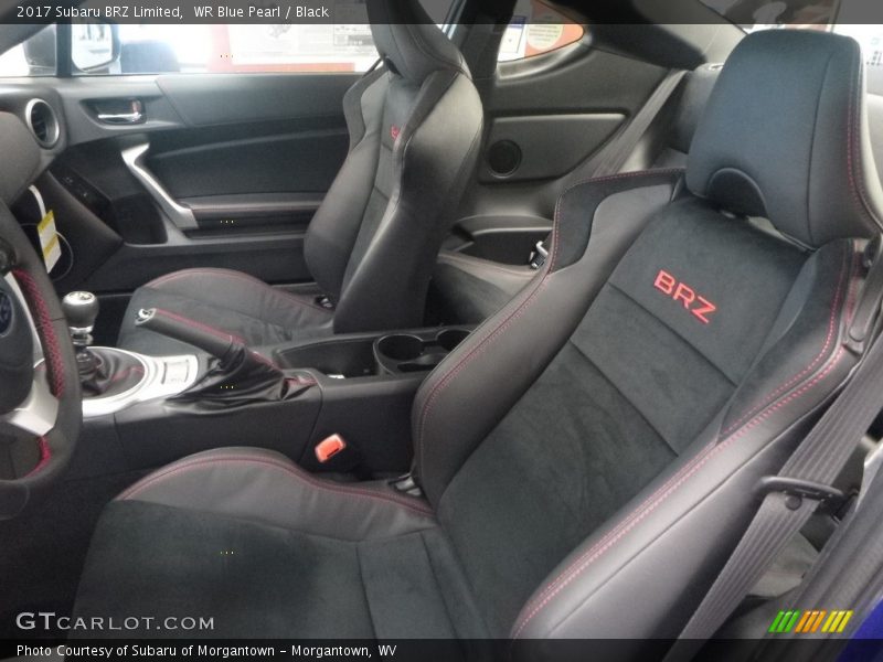 Front Seat of 2017 BRZ Limited
