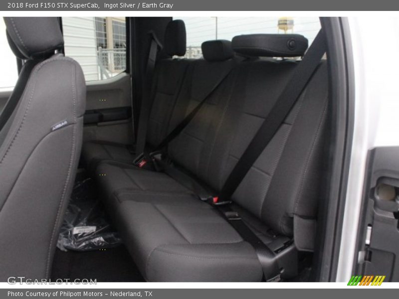 Ingot Silver / Earth Gray 2018 Ford F150 STX SuperCab