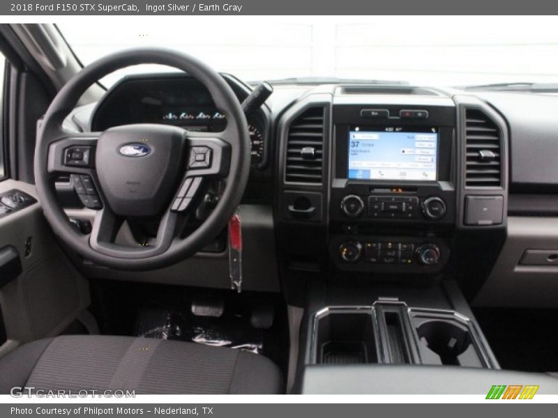 Ingot Silver / Earth Gray 2018 Ford F150 STX SuperCab