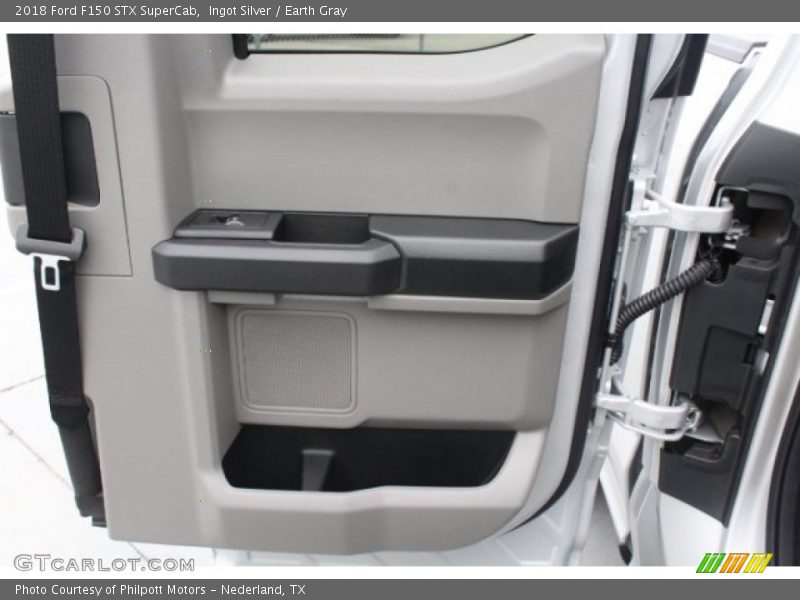 Ingot Silver / Earth Gray 2018 Ford F150 STX SuperCab