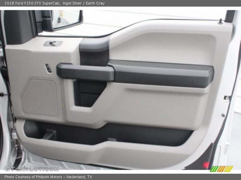 Ingot Silver / Earth Gray 2018 Ford F150 STX SuperCab