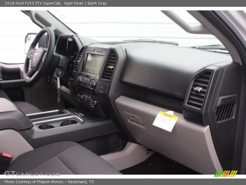 Ingot Silver / Earth Gray 2018 Ford F150 STX SuperCab