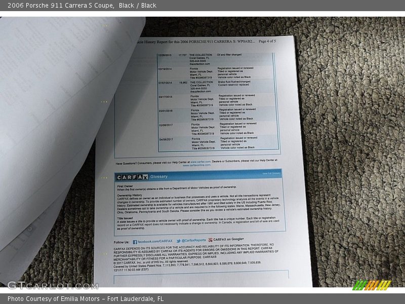 Black / Black 2006 Porsche 911 Carrera S Coupe