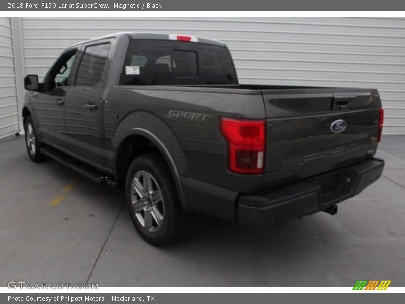 Magnetic / Black 2018 Ford F150 Lariat SuperCrew