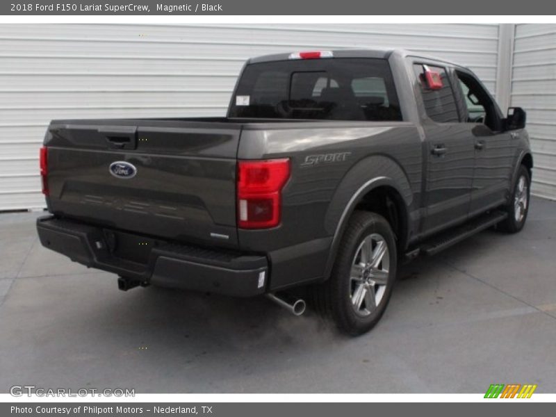 Magnetic / Black 2018 Ford F150 Lariat SuperCrew