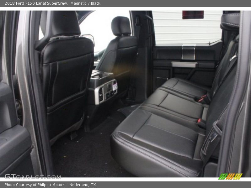 Magnetic / Black 2018 Ford F150 Lariat SuperCrew