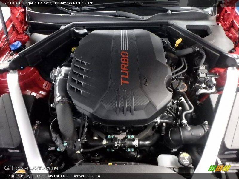  2018 Stinger GT2 AWD Engine - 3.3 Liter Twin-Turbocharged DOHC 24-Valve CVVT V6